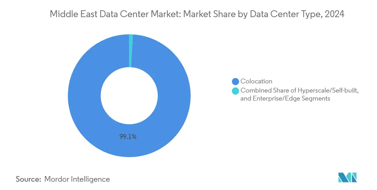 Middle East Data Center Market: Market Share by Data Center Type