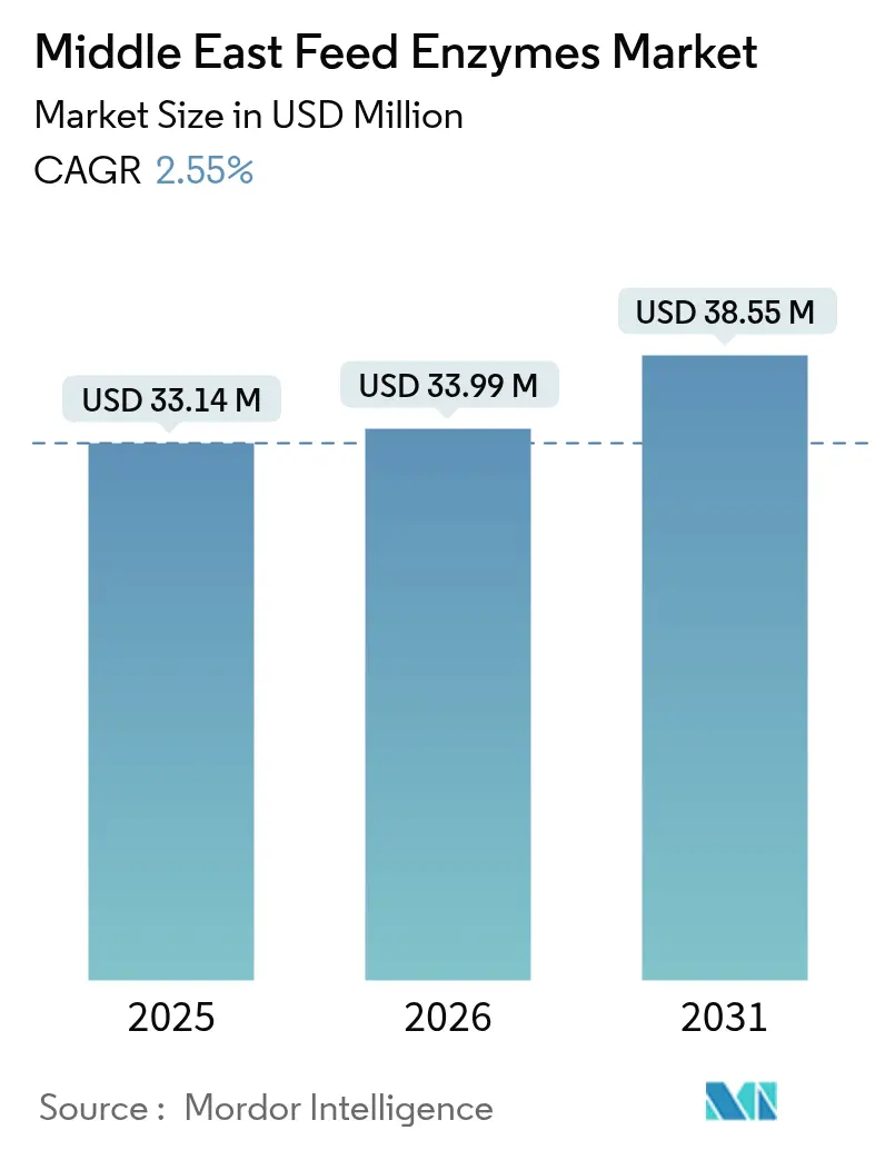 Middle East Feed Enzymes Market (2025 - 2030)