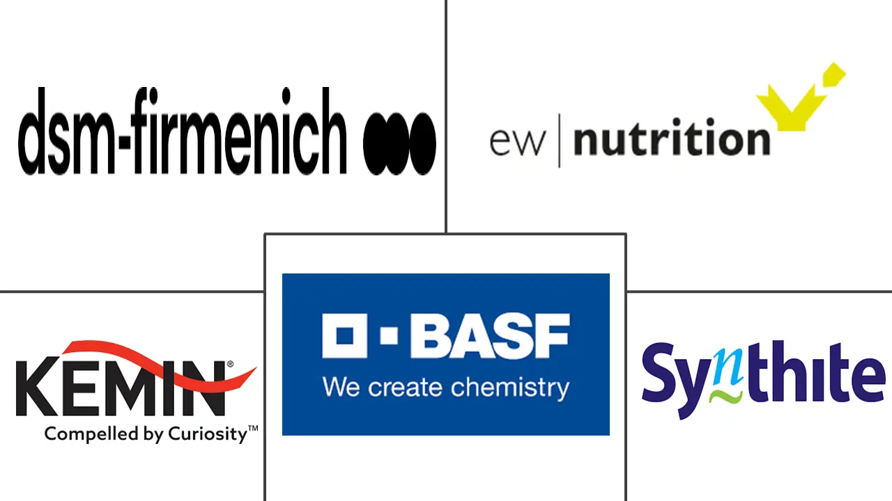 Major players in Middle East Feed Pigments industry