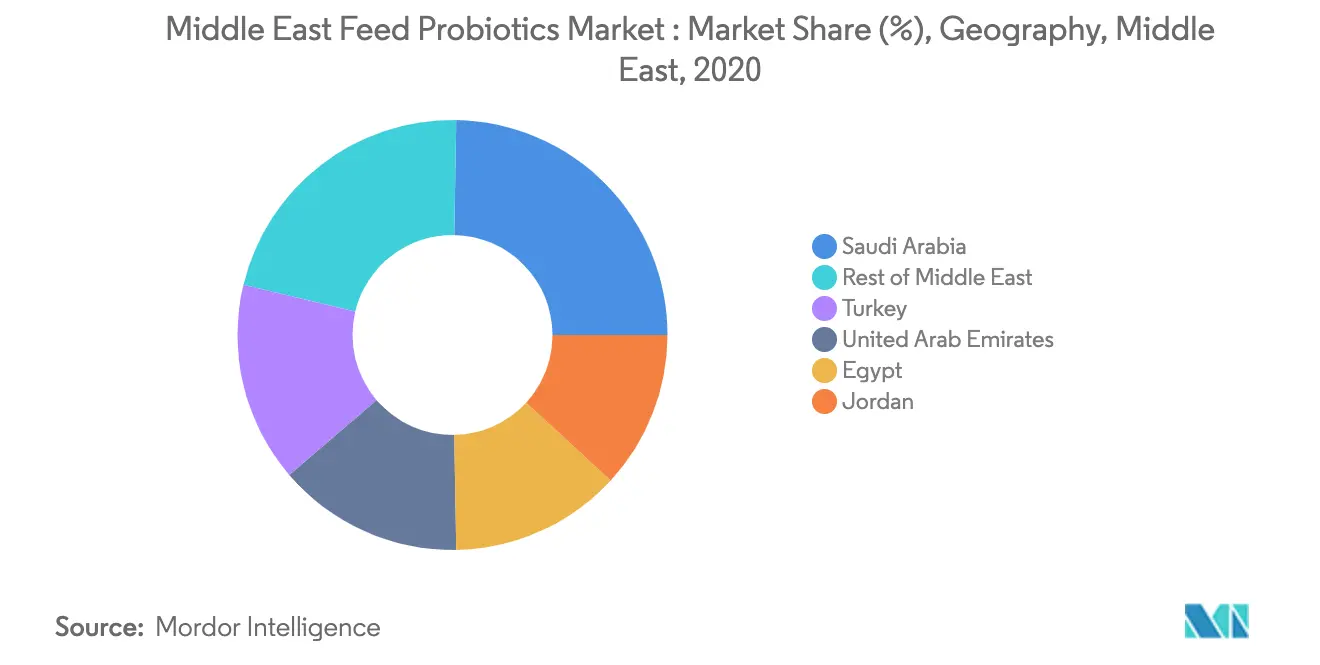 Middle East feed probiotics Market Growth by Region
