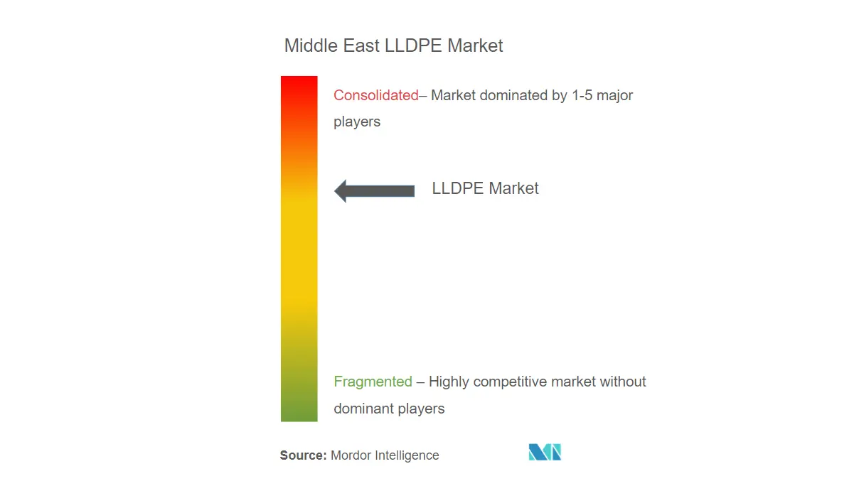 Middle-East Linear Low-Density Polyethylene (LLDPE) Market Concentration