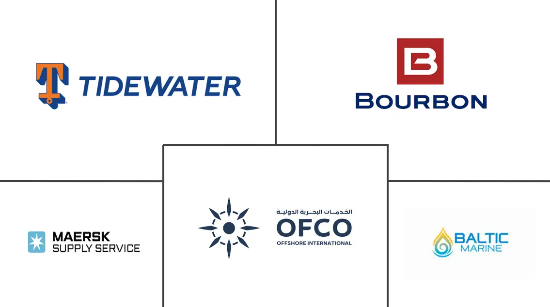 Principais players do mercado de navios de apoio offshore do Oriente Médio