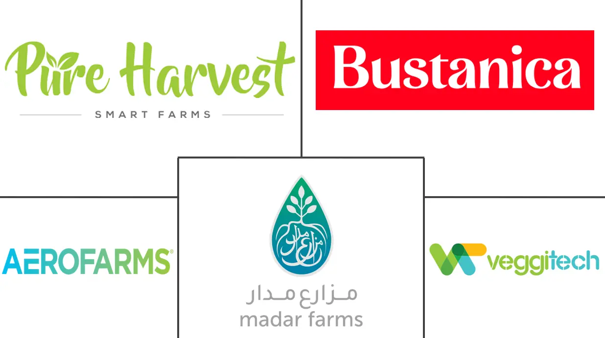 Principaux acteurs dans Marché de l'Agriculture Verticale au Moyen-Orient industrie