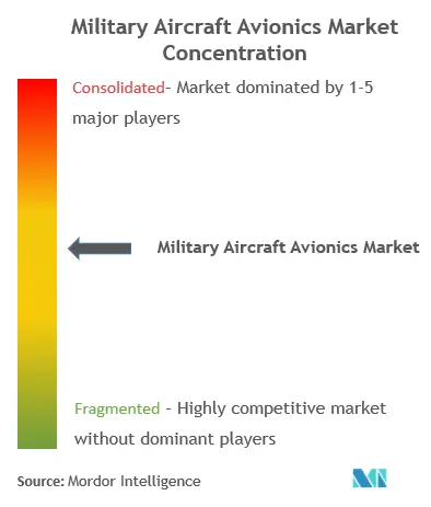 Military Aircraft Avionics Market Concentration