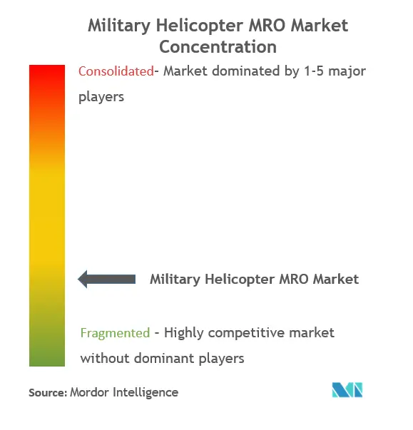 Military Helicopter MRO Market Concentration