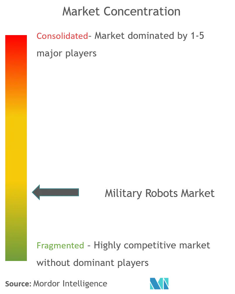 Military Robots Market Concentration