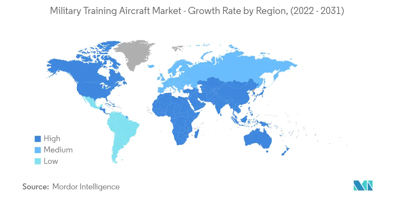 Military Training Aircraft Market_geography