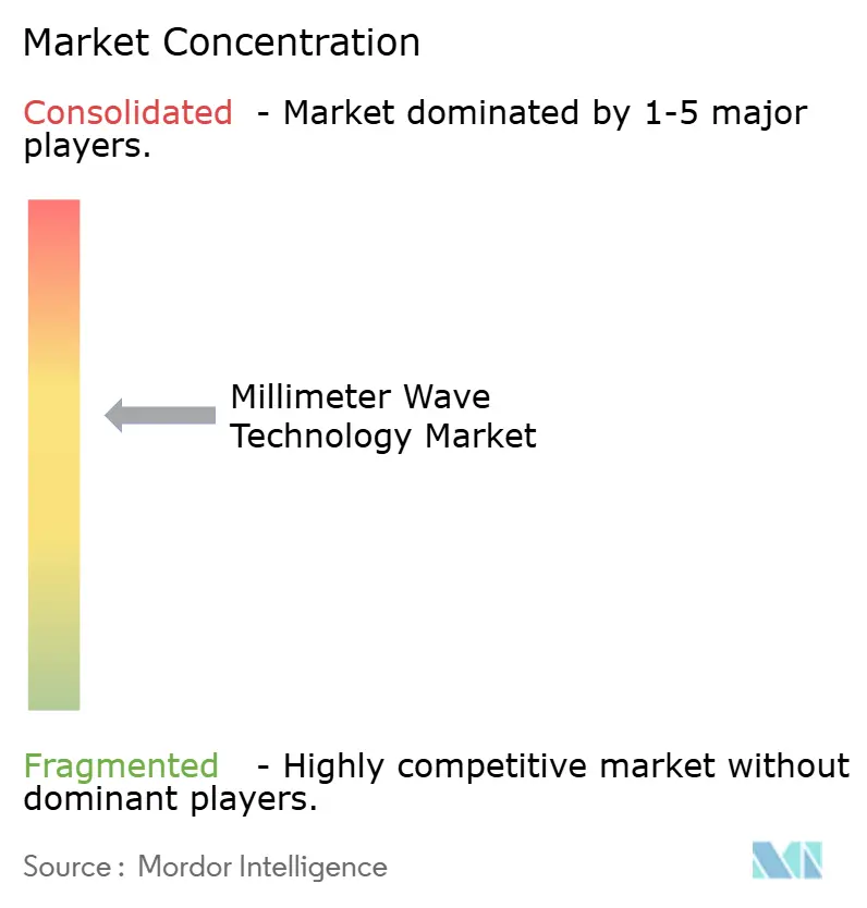 Marktkonzentration im Millimeterwellentechnologie-Markt