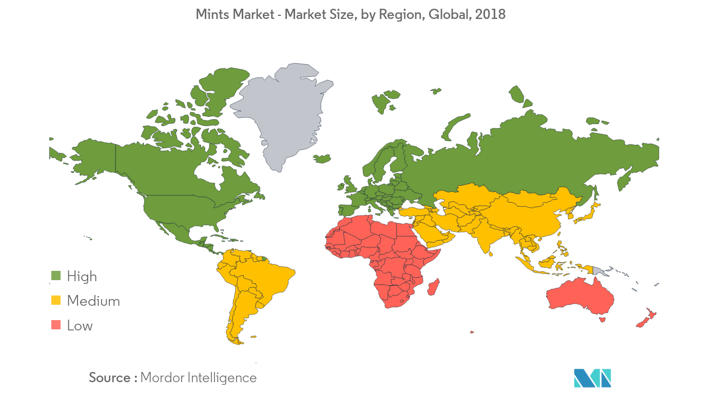 Mints Market Growth Rate By Region