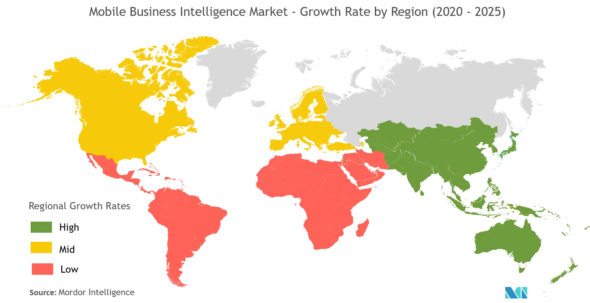 Croissance du marché de la Business Intelligence mobile