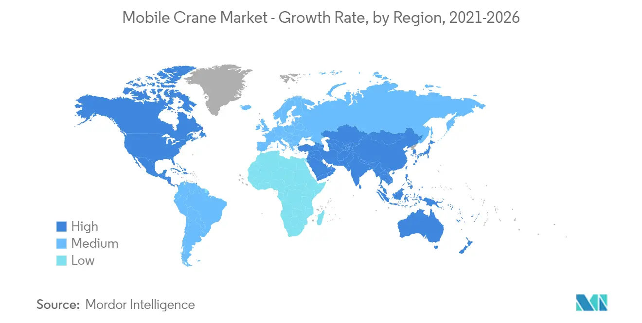 Mobile Crane Market Growth Rate