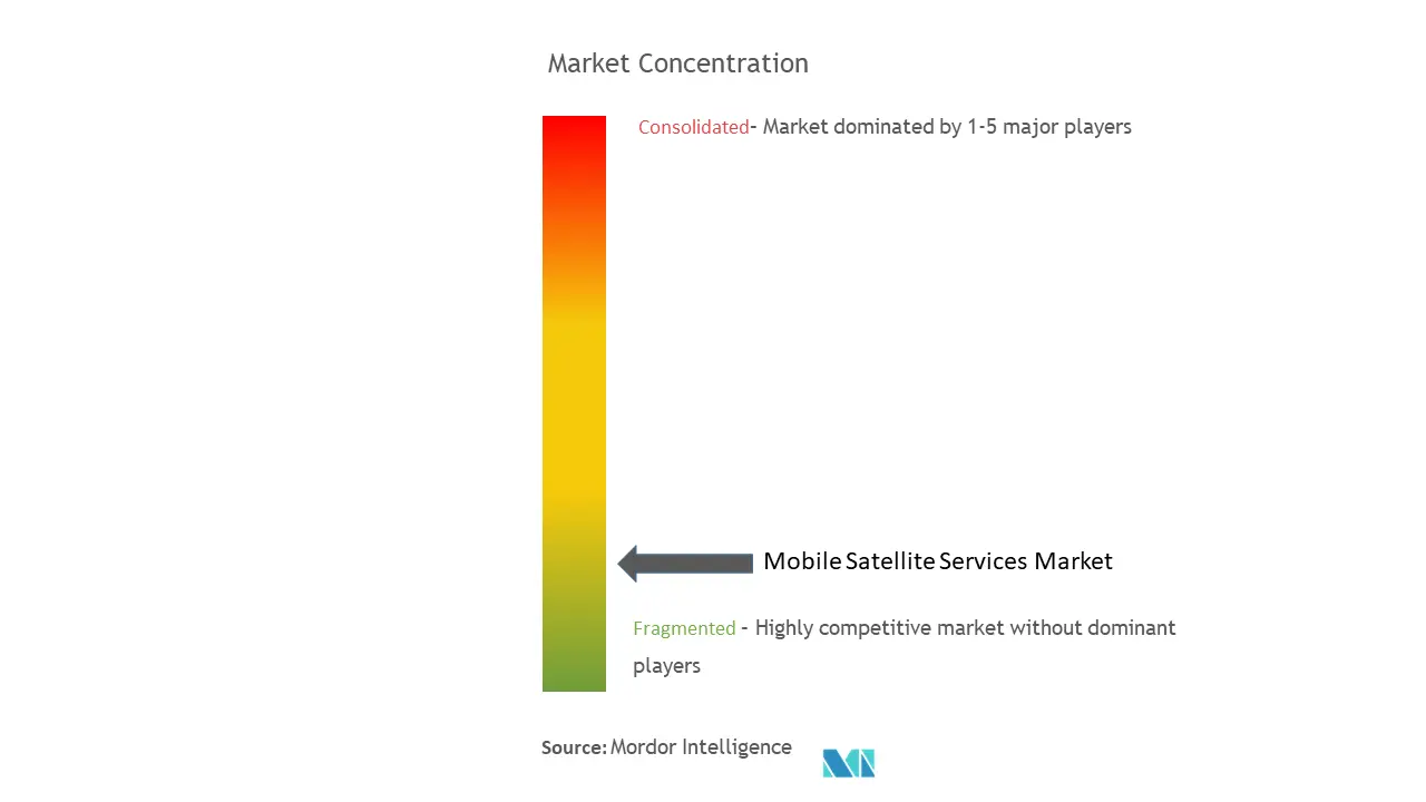 Mobile Satellite Services Market Concentration