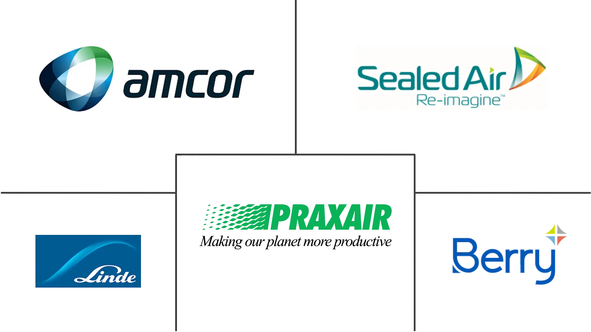 Principales actores del mercado de envases en atmósfera modificada