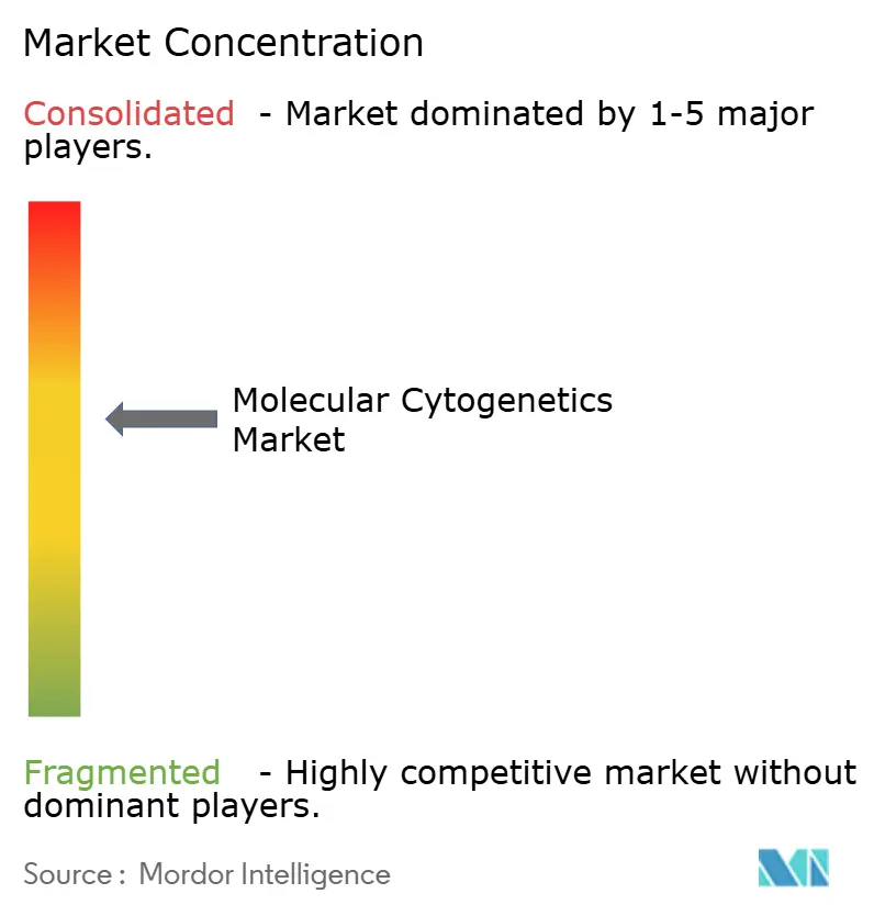 Molecular Cytogenetics Market - Market Concentration