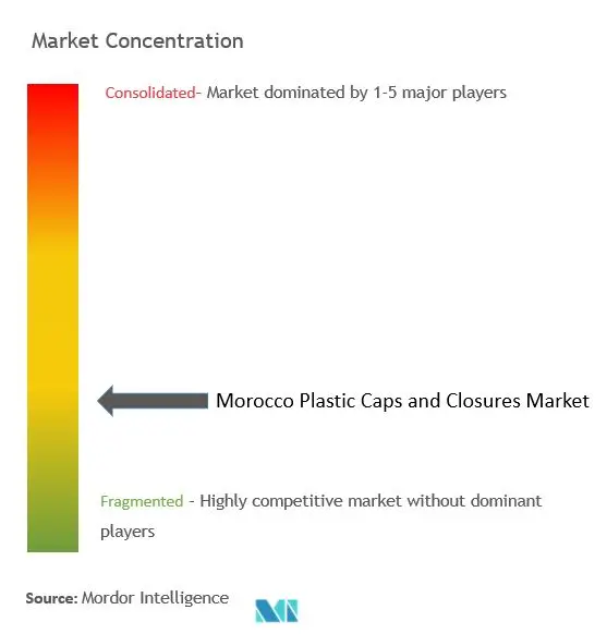 Morocco Plastic Caps And Closures Market Concentration