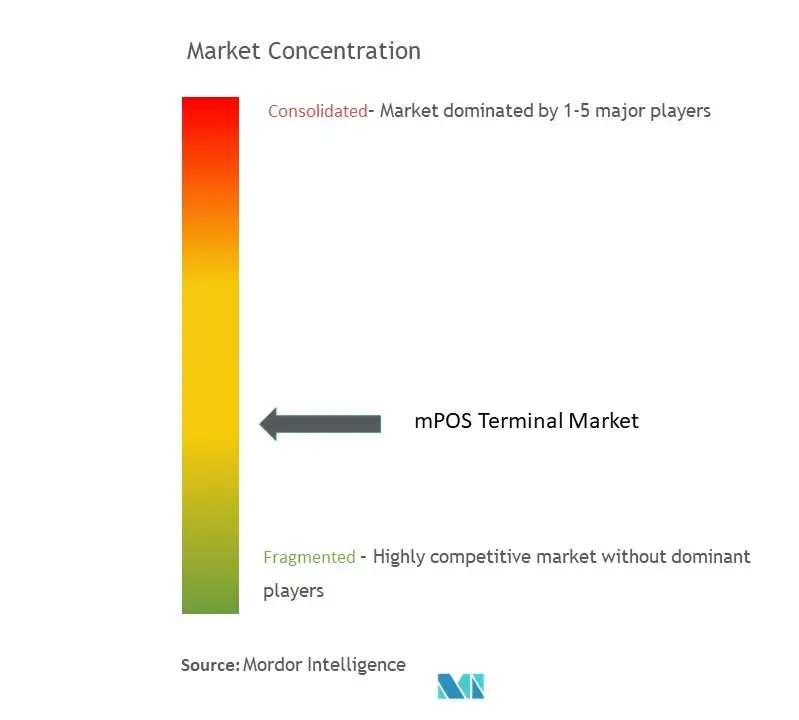 MPOS Terminals Market Concentration