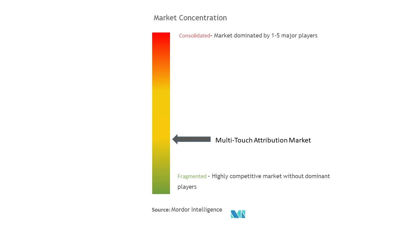 Marktkonzentration im Bereich Multi-Touch-Attribution