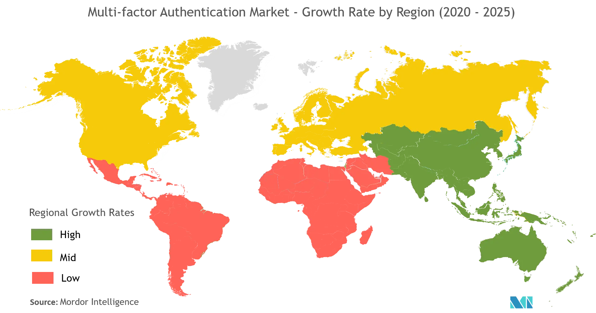 multi-factor authentication market growth rate