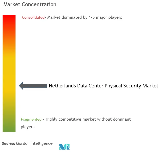 Netherlands Data Center Physical Security Market Concentration