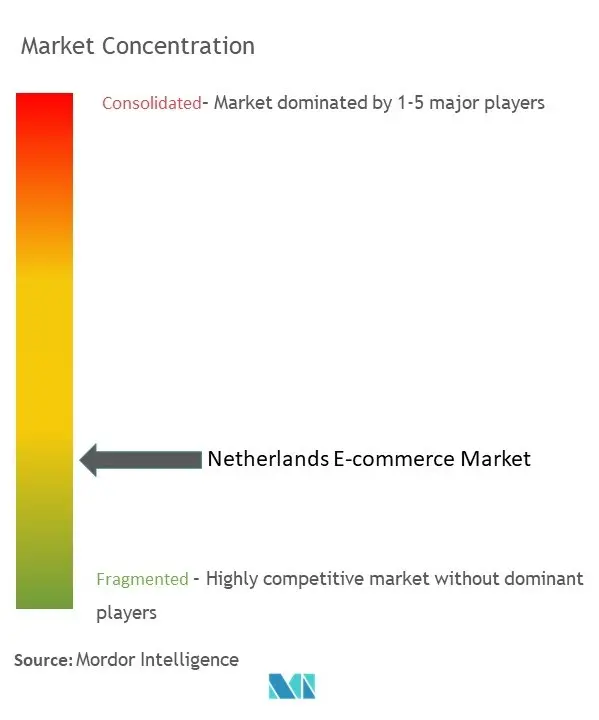 Netherlands E-commerce Market Concentration