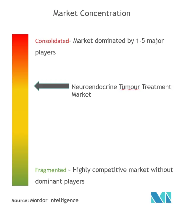 Global Neuroendocrine Tumor Treatment Market Concentration