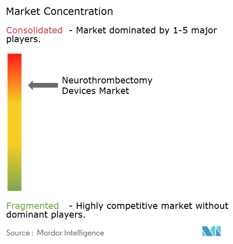 Neurothrombectomy Devices Market Concentration