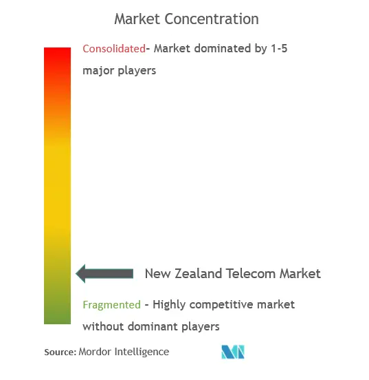 New Zealand Telecom Market Concentration
