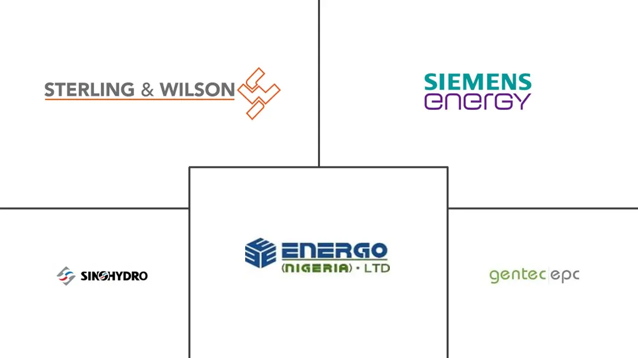 Principais participantes em Mercado de EPC de Energia da Nigéria indústria