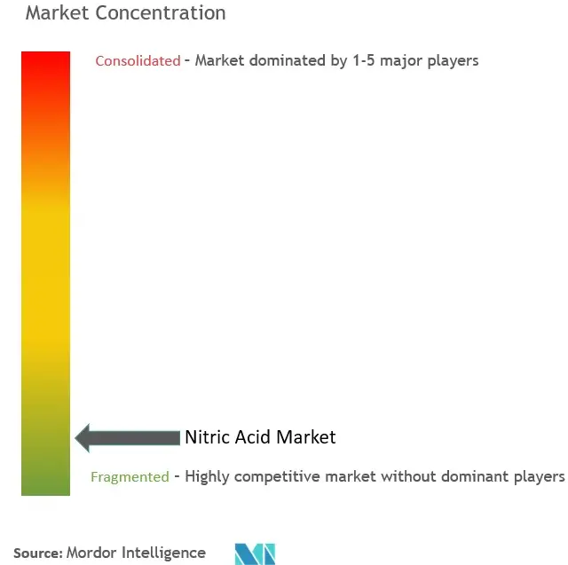 Nitric Acid Market Concentration