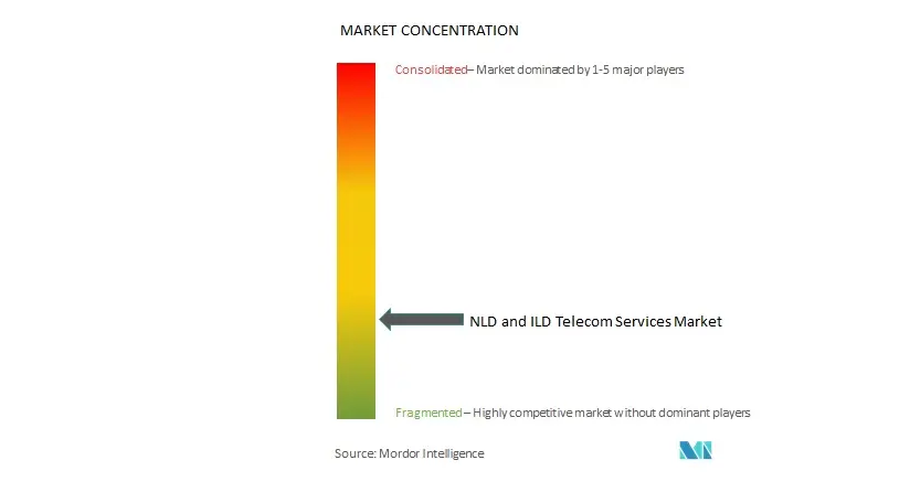 NLD And ILD Telecom Services Market Concentration