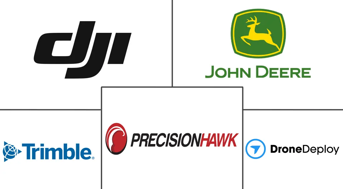 Major players in North America Agricultural Drones industry
