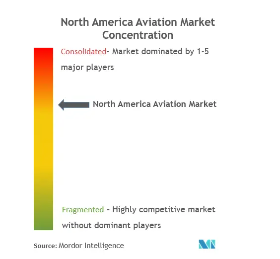 North American Aviation Market Concentration