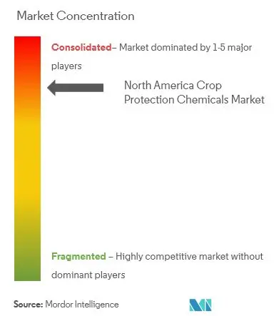 North America Crop Protection Chemicals Market Concentration