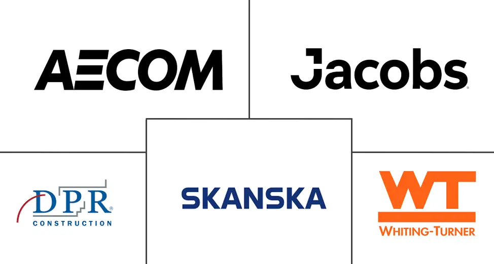 Major players in North America Data Center Construction industry