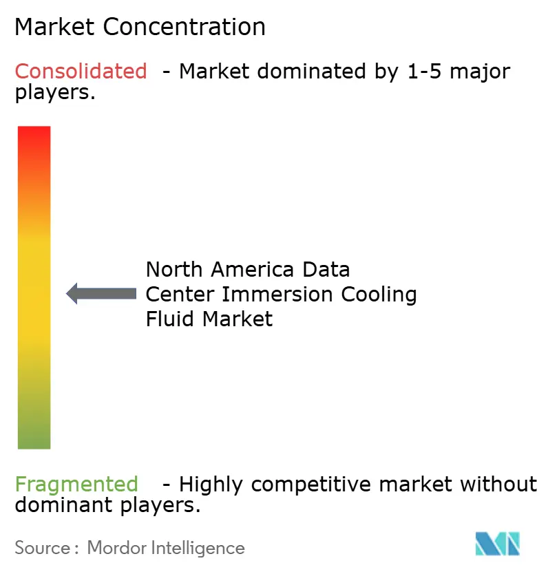North America Data Center Immersion Cooling Fluid Market Concentration