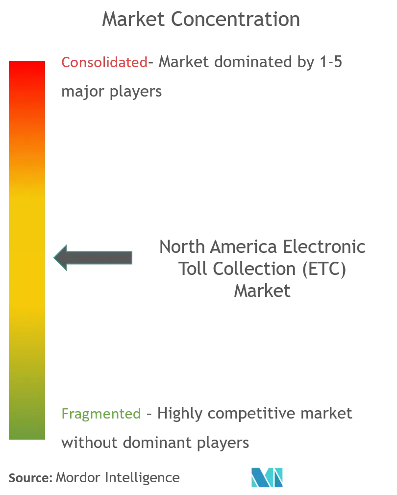 North America Electronic Toll Collection (ETC) Market Concentration