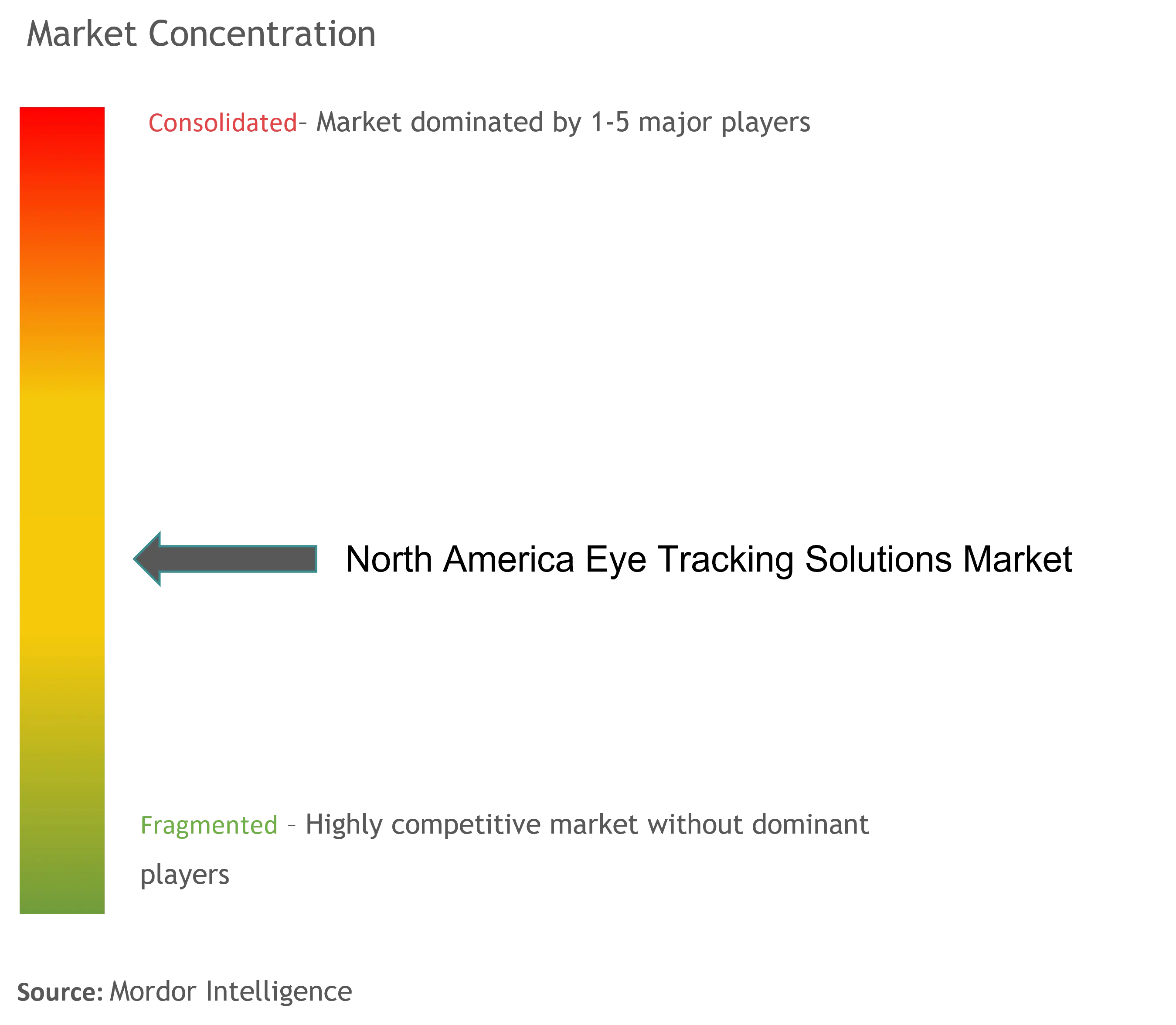 North America Eye Tracking Solutions Market Concentration