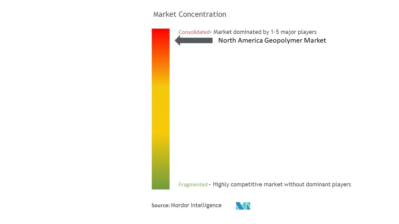 North America Geopolymer Market Concentration