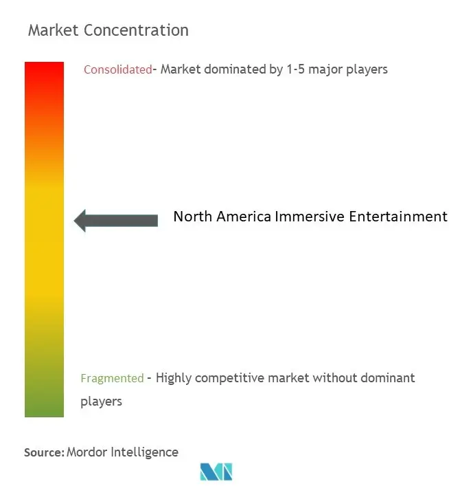 North America Immersive Entertainment Market Concentration