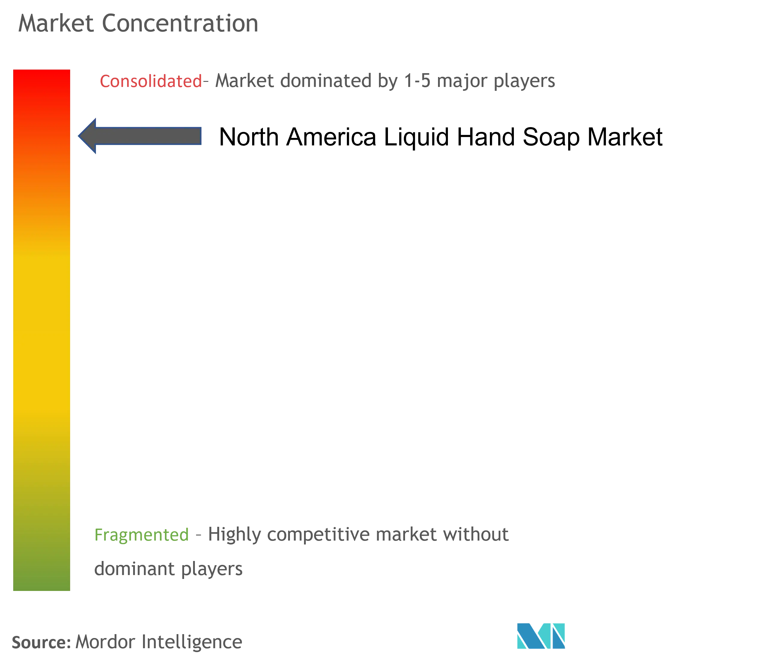 North America Liquid Hand Soap Market Concentration