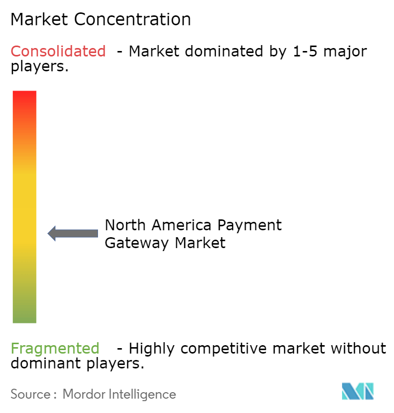 North America Payment Gateway Market Concentration