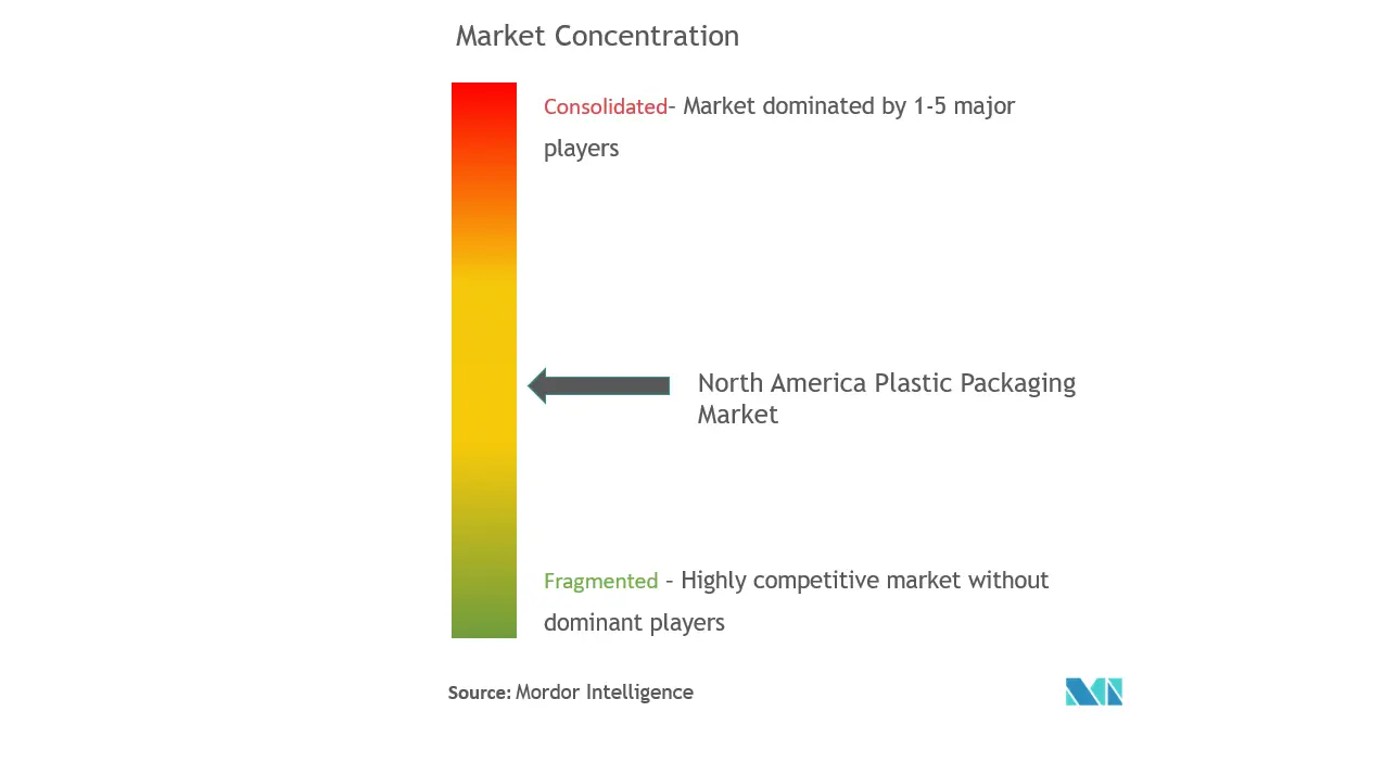 Mercado de envases de plástico de América del Norte