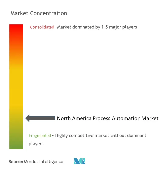 North America Process Automation Market Concentration