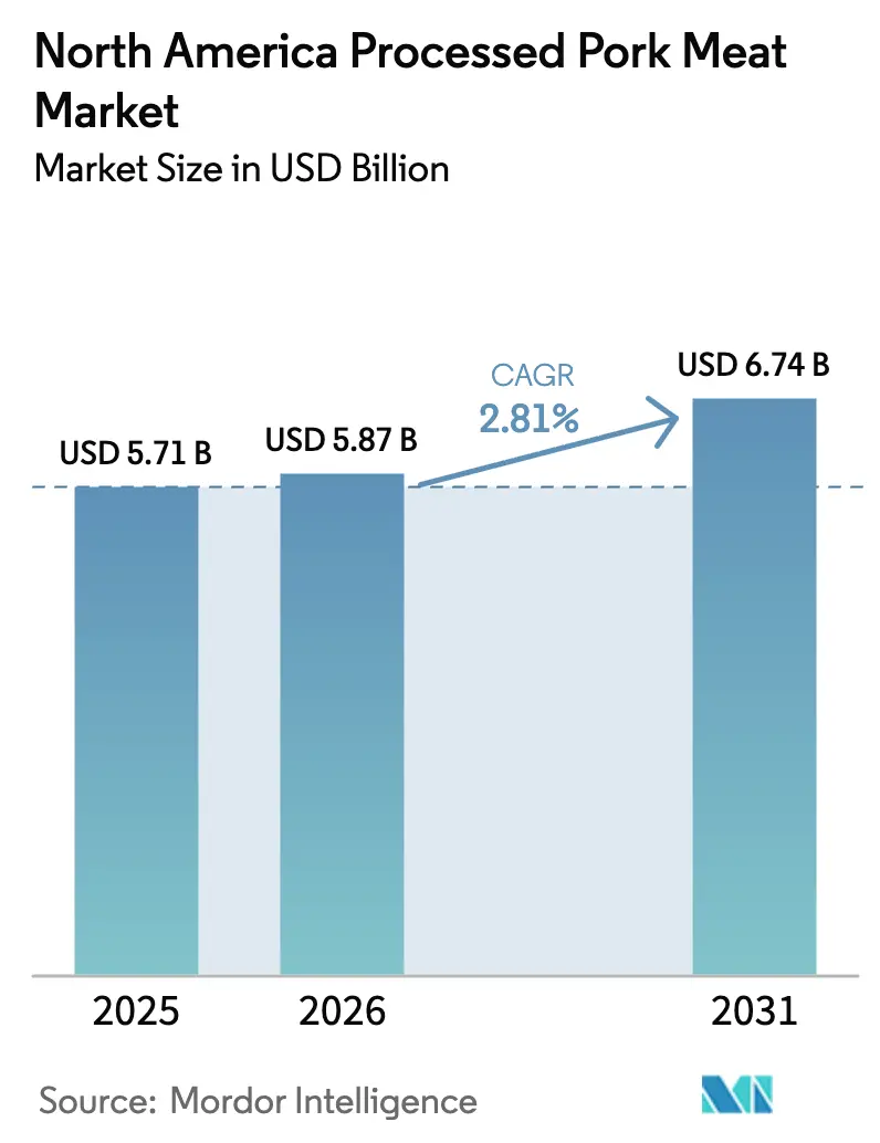 North America Processed Pork Meat Market Summary