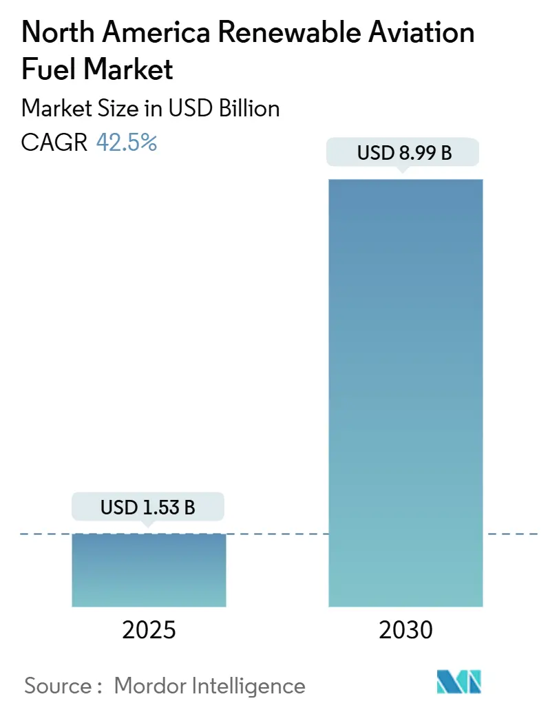 North America Renewable Aviation Fuel Market (2025 - 2030)