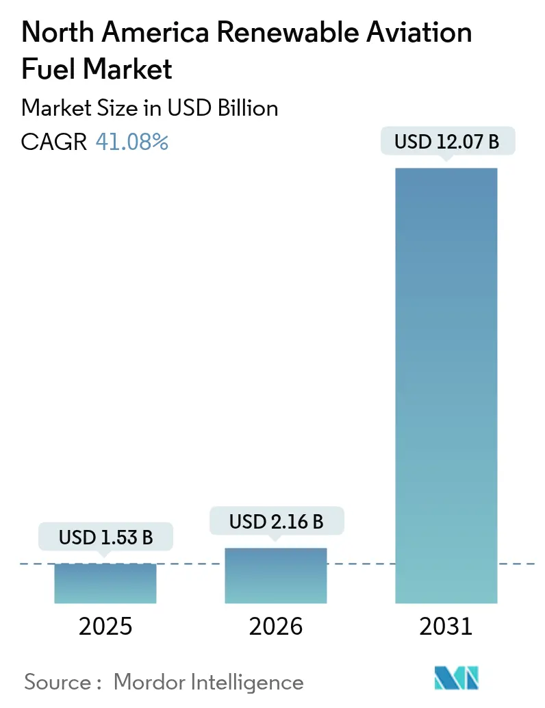North America Renewable Aviation Fuel Market (2025 - 2030)