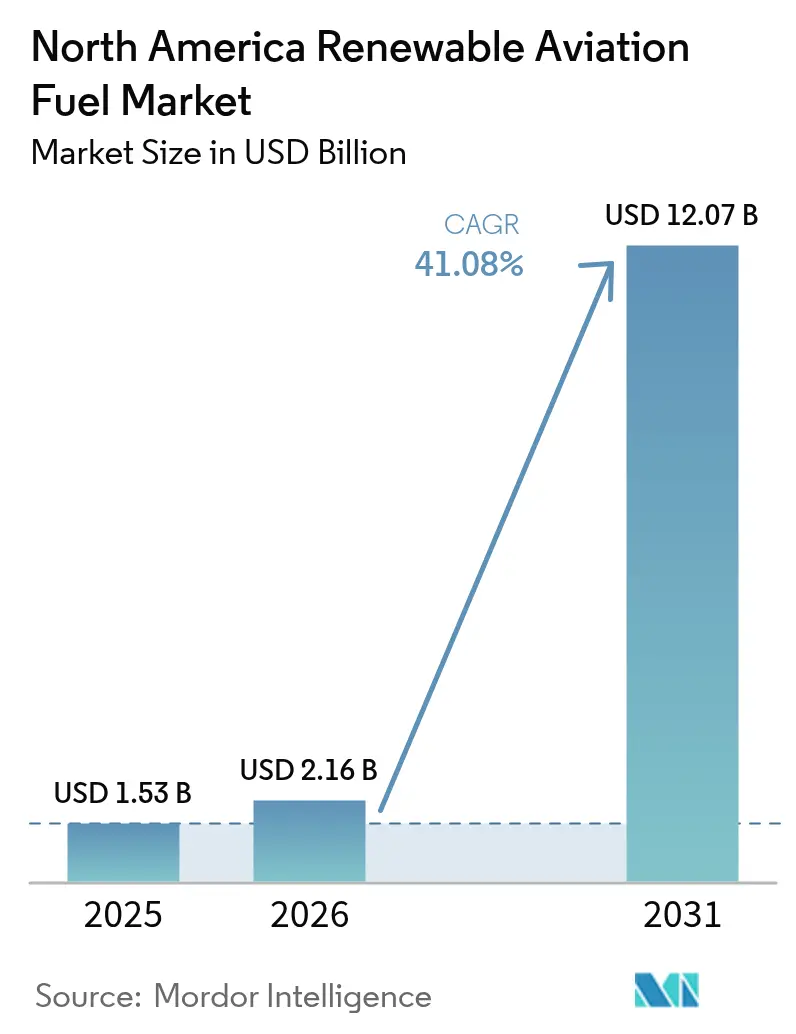 North America Renewable Aviation Fuel Market (2025 - 2030)
