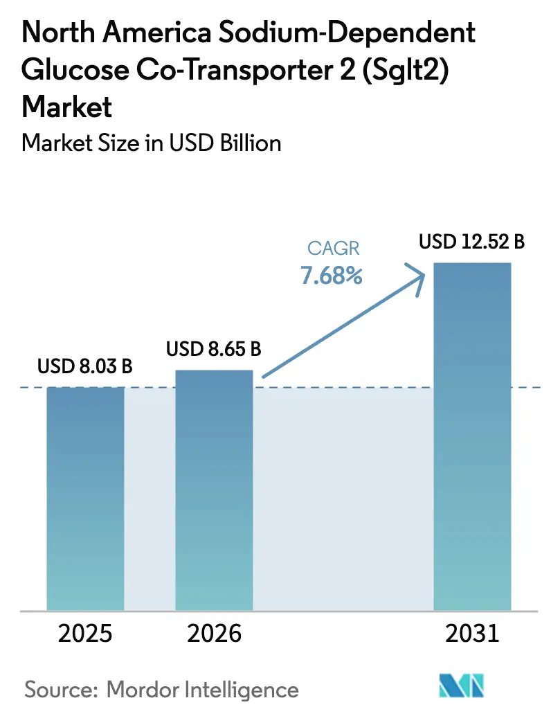North America Sodium-Dependent Glucose Co-Transporter 2 (Sglt2) Market (2026 - 2031)