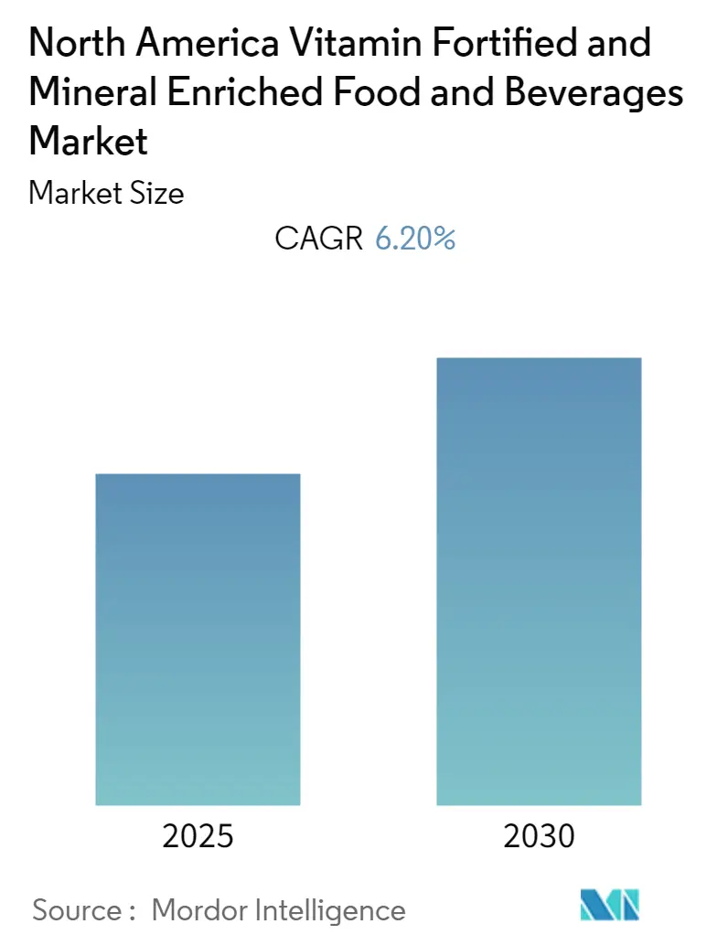 North America Vitamin Fortified and Mineral Enriched Food & Beverage Market Summary