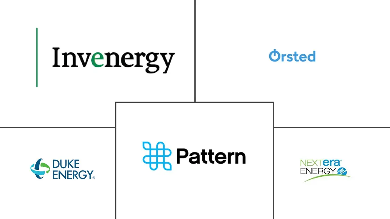Major players in North America Wind Power industry